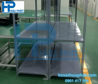 Kệ thép V lỗ kho hàng nhẹ - STT17