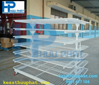 KỆ VẢI 6 TẦNG - 2 MẶT