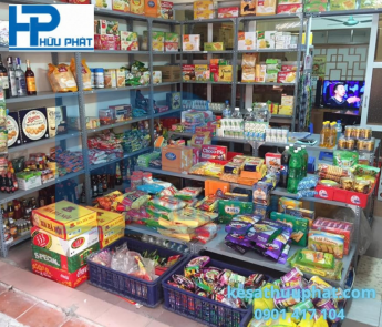 Kệ trưng bày tiệm tạp hóa - TB01