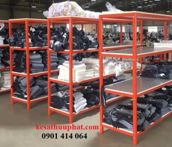 KỆ ĐỂ VẢI KHO HÀNG - KV 09