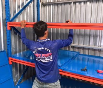 KỆ KHO VẢI CÔNG NGHIỆP - KV13