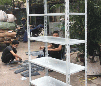 KỆ SẮT V LỖ 5 TẦNG MS01