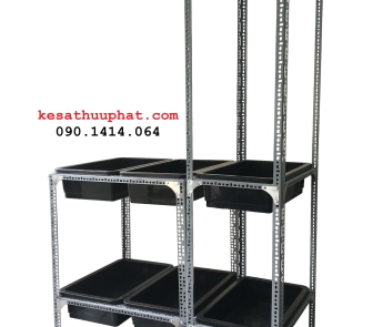 Kệ Trồng Rau có giàn leo - 02