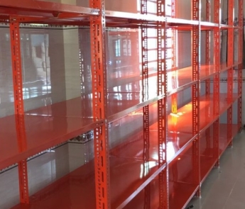 KỆ V LỖ 5 TẦNG ( MÀU CAM) 36