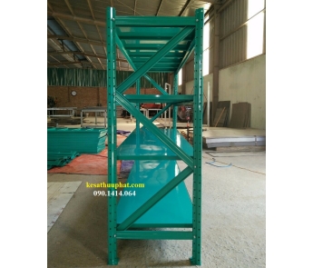KỆ TRUNG TẢI 4 TẦNG - MÀU XANH 35