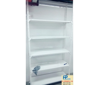 KỆ SẮT V LỖ MÀU TRẮNG 33