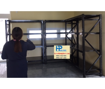 KỆ TRUNG TẢI 4 MẶT SÀN - MÀU ĐEN 42