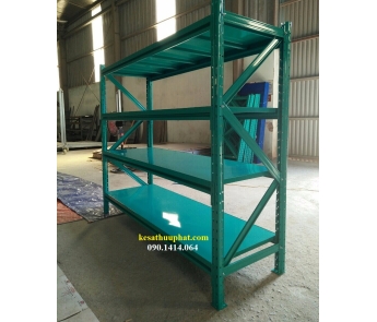 KỆ TRUNG TẢI 4 TẦNG - MÀU XANH 35