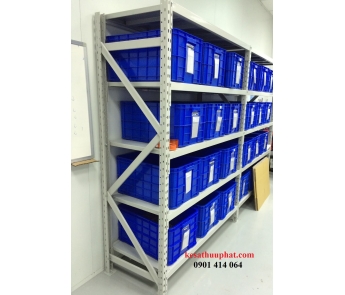 KỆ TRUNG TẢI MÀU TRẮNG 5 TẦNG STT40