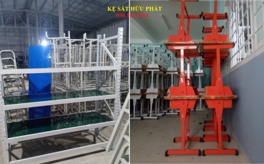                              KỆ SẮT HỮU PHÁT NHẬN SƠN TĨNH ĐIỆN GIA CÔNG GIÁ RẺ                        