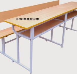 Bàn học sinh liền ghế 4 chỗ - 07