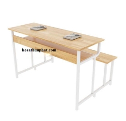 BÀN HỌC SINH LIỀN GHẾ KHÔNG TỰA LƯNG - 04